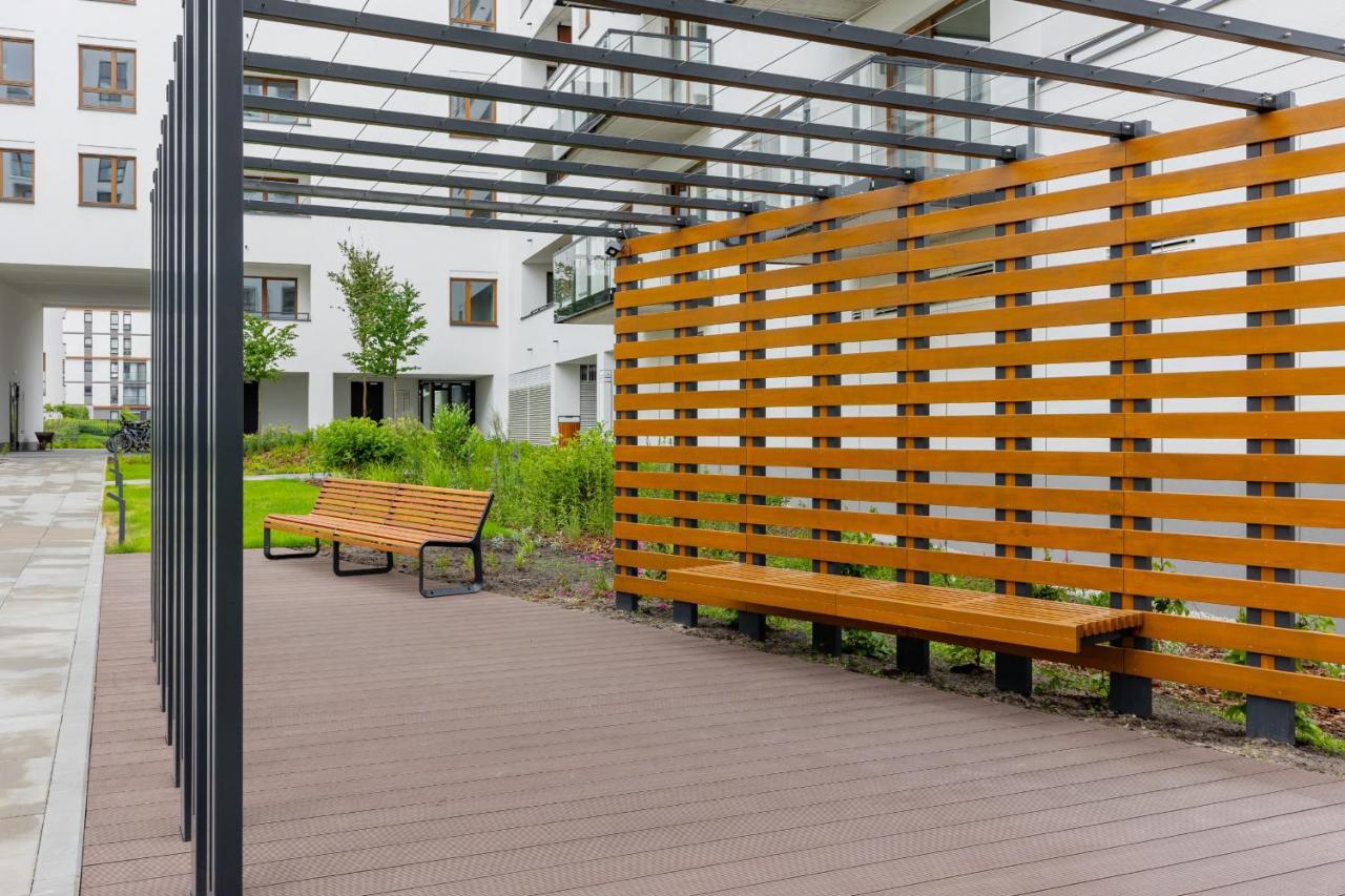 Pozytywny Mokotow With Balcony By Renters Leilighet Warszawa